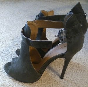 Chinese laundry peep toe booties
